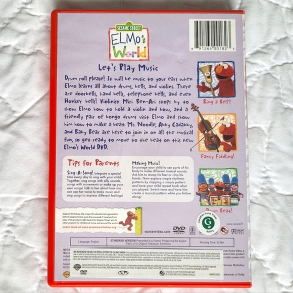 3/$15 🌸 Elmo's World: Let's Play Music - Picture 2 of 6